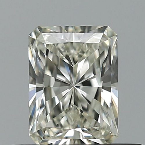0.51 carat K-VVS1 Natūralus Radiant Deimantas (1)
