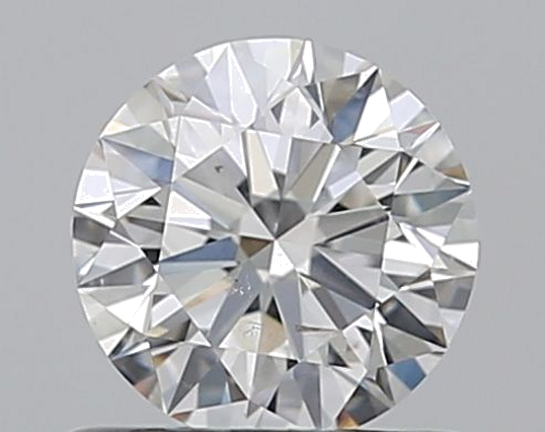 0.6 carat G-SI2 Excellent cut Natūralus Round Deimantas (1)