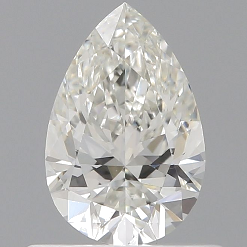 0.54 carat H-VVS2 Natūralus Pear Deimantas (1)