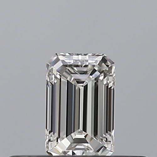 0.23 carat F-VVS2 Natūralus Emerald Deimantas (1)