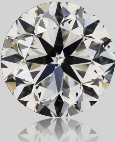 0.5 carat I-VS2 GD cut Natūralus Round Deimantas (1)