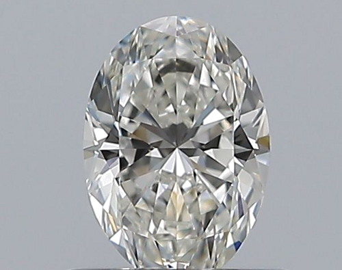 0.52 carat G-VVS2 Natūralus Oval Deimantas (1)
