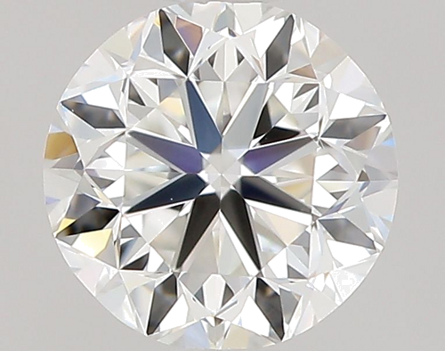 0.5 carat F-VVS2 GD cut Natūralus Round Deimantas (1)
