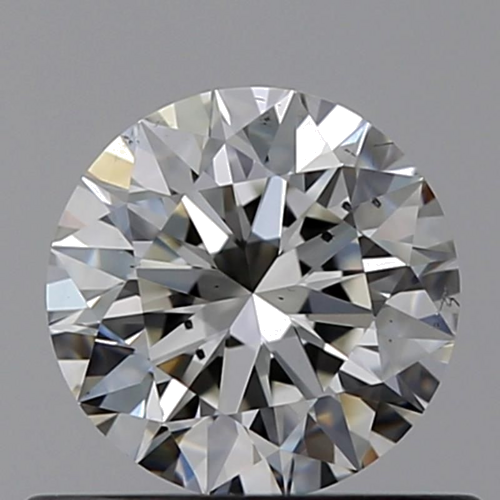 0.5 carat H-SI1 Excellent cut Natūralus Round Deimantas (1)