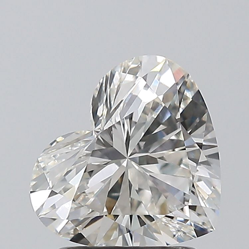 1.5 carat I-SI2 Natūralus Heart Deimantas (1)