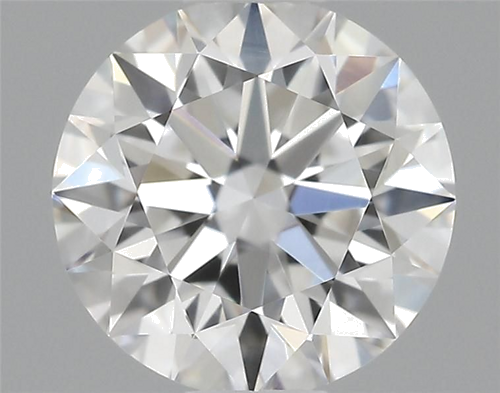 0.61 carat F-VVS2 Excellent cut Natūralus Round Deimantas (1)