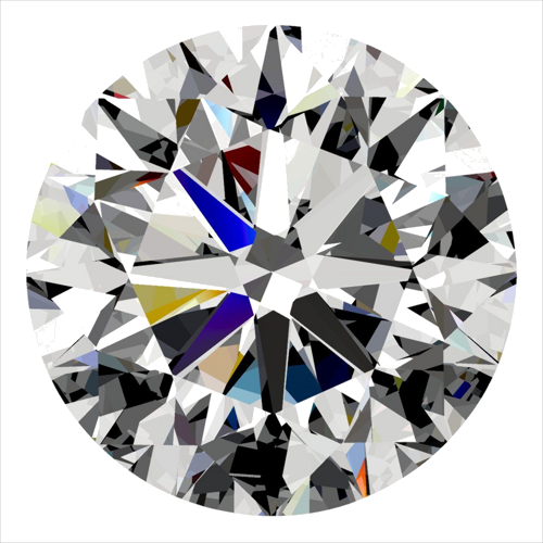 0.4 carat H-VVS2 Very Good cut Natūralus Round Deimantas (1)