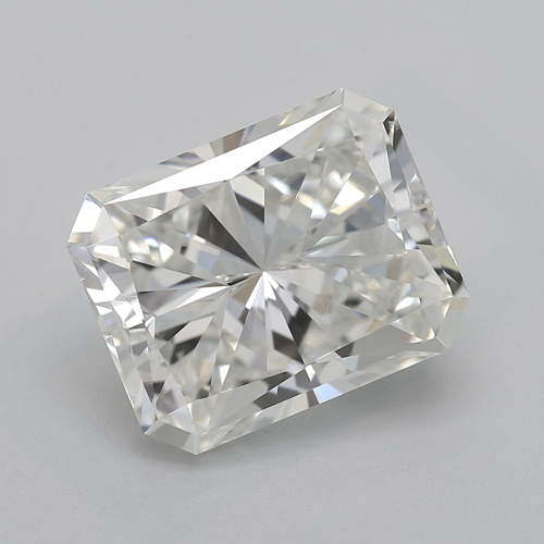 3.01 carat I-VS2 Natūralus Radiant Deimantas (1)