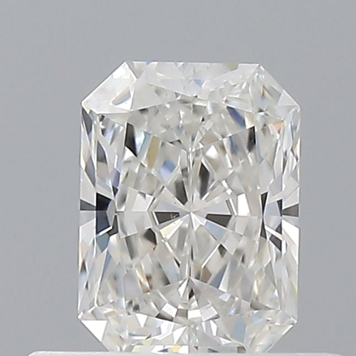 0.51 carat F-VS2 Natūralus Radiant Deimantas (1)