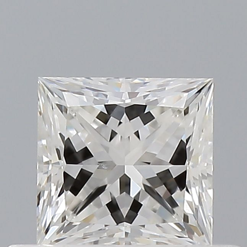 0.51 carat G-VS2 Natūralus Princess Deimantas (1)