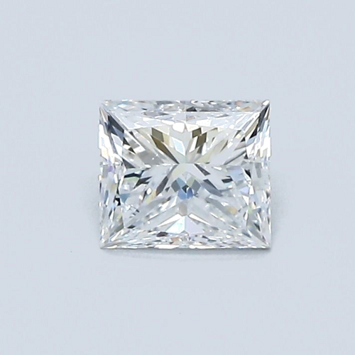 0.68 carat D-VS1 Natūralus Princess Deimantas (1)