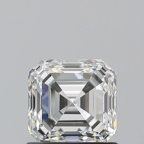 0.9 carat G-VS1 Natūralus Asscher Deimantas (1)