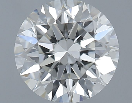 0.52 carat I-VS2 Excellent cut Natūralus Round Deimantas (1)