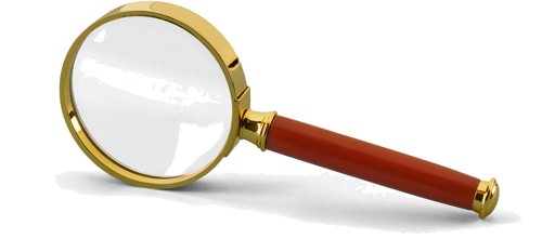 Palielināmais stikls ar sarkankoka rokturi (1)