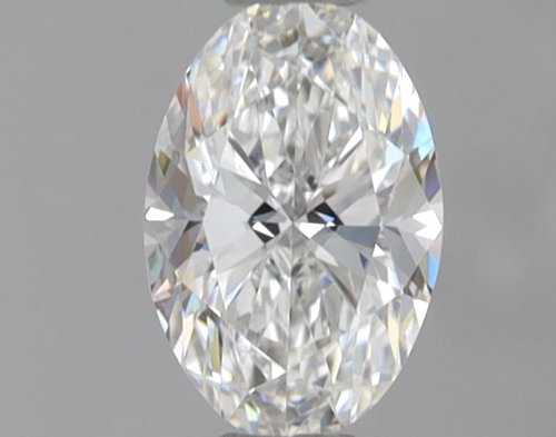 0.45 carat F-VVS1 Natūralus Oval Deimantas (1)