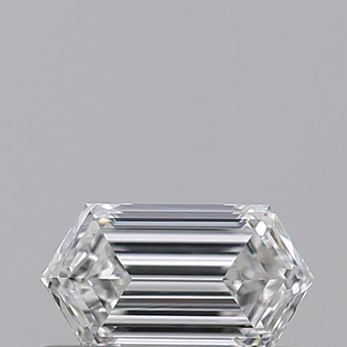 0.3 carat E-SI1 Natūralus Hexagonal Deimantas (1)