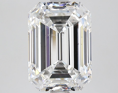 3.56 carat F-SI1 Natūralus Emerald Deimantas (1)