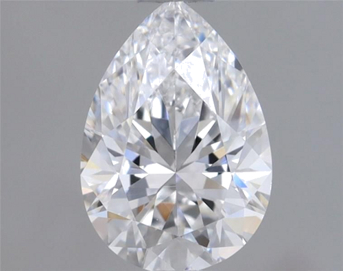 0.5 carat D-VS1 Natūralus Pear Deimantas (1)