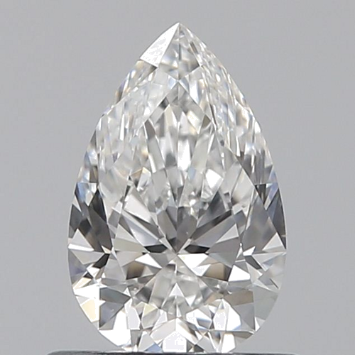 0.6 carat E-VS2 Natūralus Pear Deimantas (1)