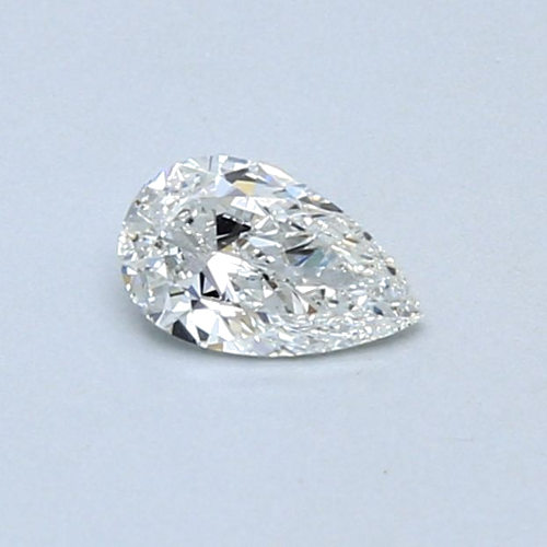 0.31 carat G-VS1 Natūralus Pear Deimantas (1)