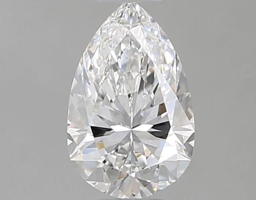 0.51 carat F-VS1 Natūralus Pear Deimantas (1)