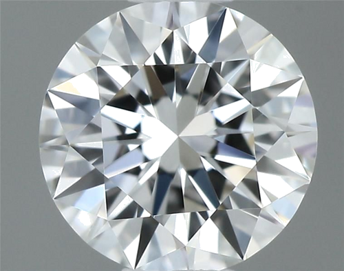 0.32 carat F-VVS1 Excellent cut Natūralus Round Deimantas (1)