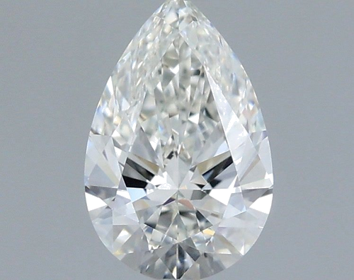 0.5 carat H-VS1 Natūralus Pear Deimantas (1)