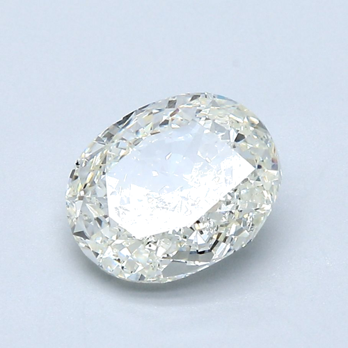 1.59 carat K-SI2 Natūralus Oval Deimantas (1)