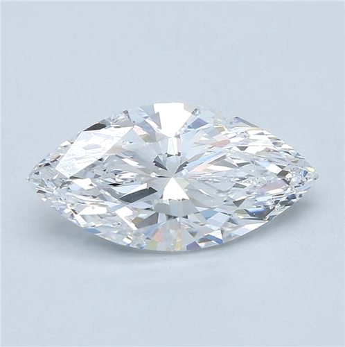 3.03 carat D-SI1 Natūralus Marquise Deimantas (1)