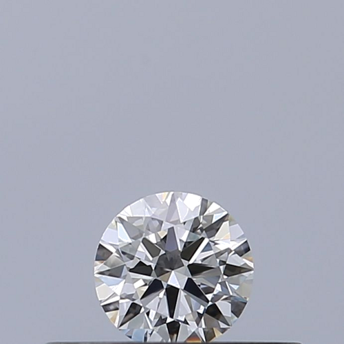 0.18 carat D-VVS1 Excellent cut Natūralus Round Deimantas (1)