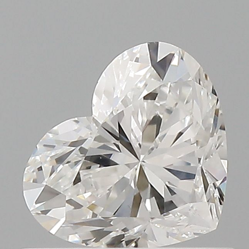 0.52 carat E-VS1 Natūralus Heart Deimantas (1)