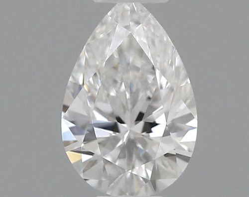 0.27 carat E-VVS2 Natūralus Pear Deimantas (1)
