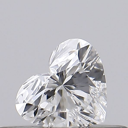 0.2 carat E-VVS2 Natūralus Heart Deimantas (1)