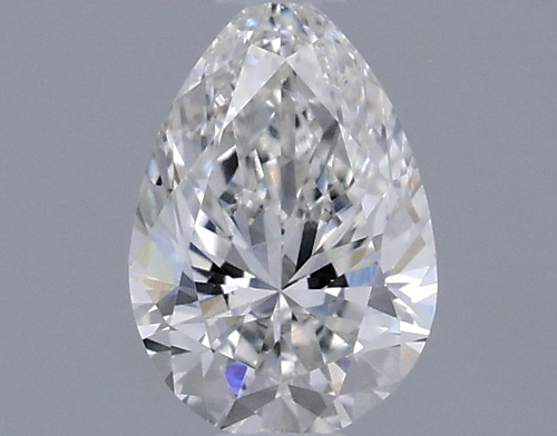 0.34 carat I-VS1 Natūralus Pear Deimantas (1)
