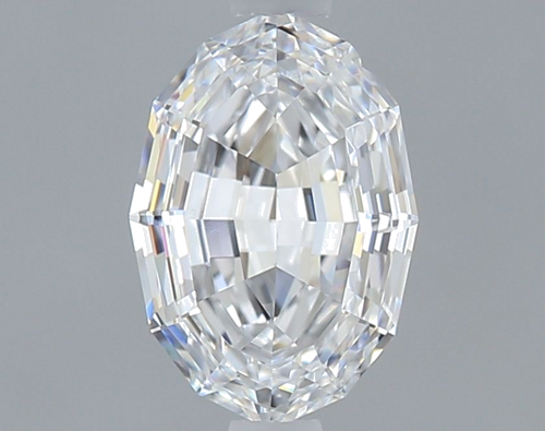 0.74 carat D-VVS1 Natūralus Oval Deimantas (1)