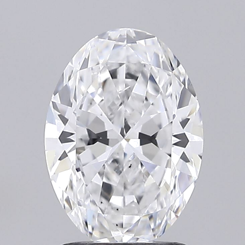1.7 carat D-SI1 Natūralus Oval Deimantas (1)