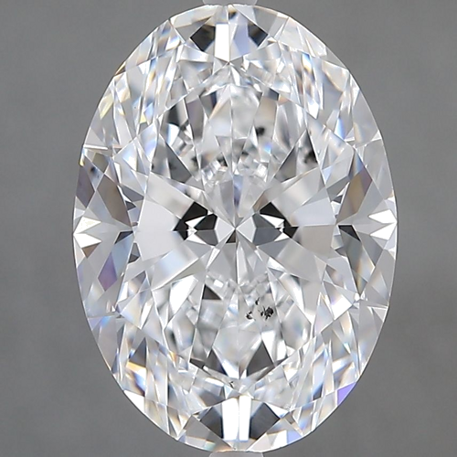 3.7 carat D-SI1 Natūralus Oval Deimantas (1)