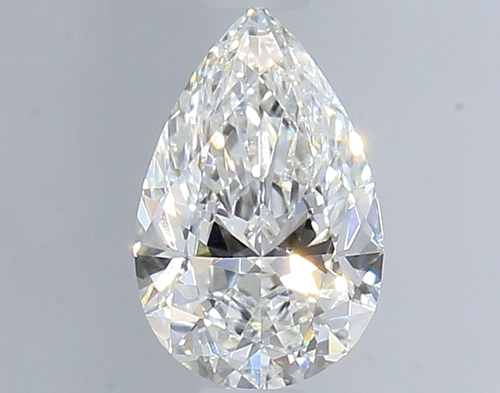 0.5 carat G-VVS1 Natūralus Pear Deimantas (1)