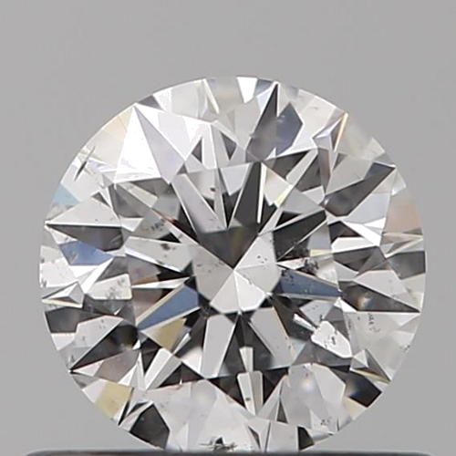 0.51 carat D-SI2 Excellent cut Natūralus Round Deimantas (1)
