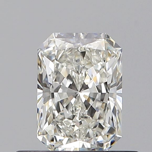 0.5 carat I-IF Natūralus Radiant Deimantas (1)