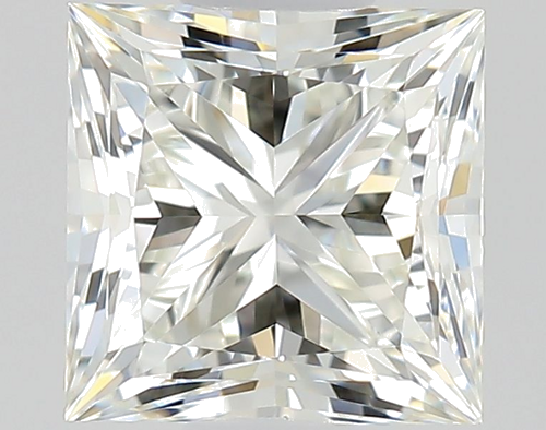 0.6 carat K-VVS2 Natūralus Princess Deimantas (1)