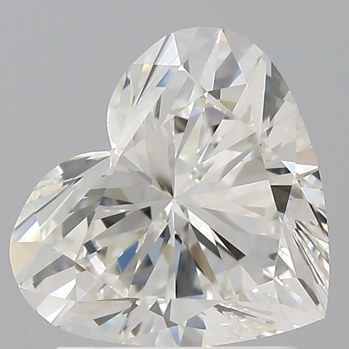 1.5 carat H-VVS2 Natūralus Heart Deimantas (1)