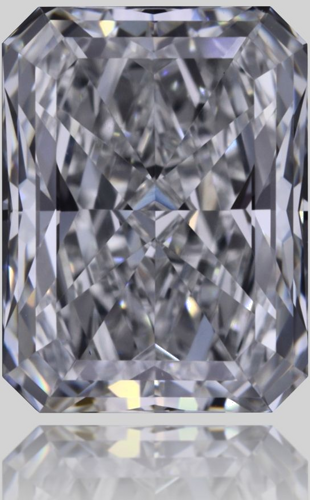 1.01 carat H-VS1 Natūralus Radiant Deimantas (1)
