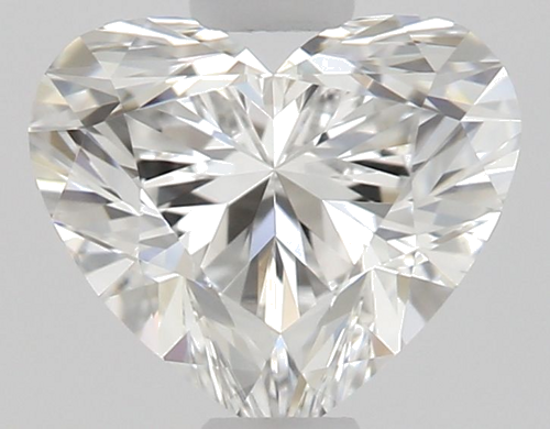 0.51 carat E-VVS1 Natūralus Heart Deimantas (1)