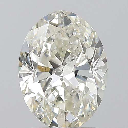 2.01 carat K-SI2 Natūralus Oval Deimantas (1)