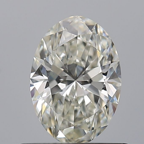0.66 carat I-VS1 Natūralus Oval Deimantas (1)