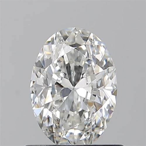 0.7 carat F-VVS2 Natūralus Oval Deimantas (1)