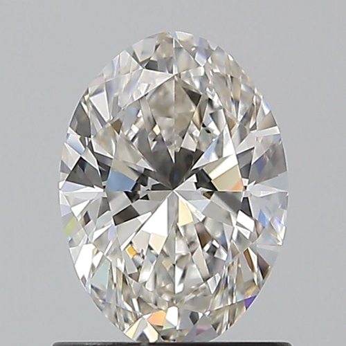 1.0 carat H-VS2 Natūralus Oval Deimantas (1)