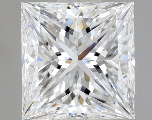 0.7 carat E-VS1 Natūralus Princess Deimantas (1)