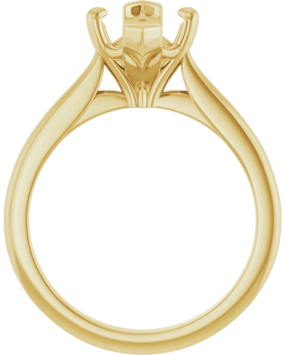 Sužadėtuvių Žiedas „Solitaire“ 14k yellow gold Marquise 12.5mm x 6.5mm (2)